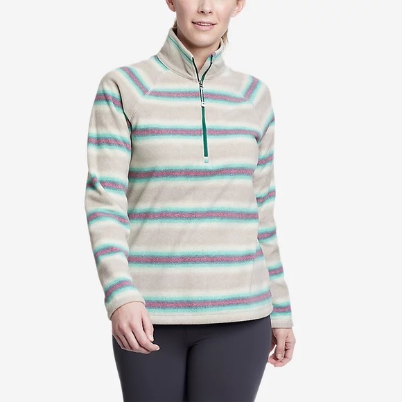 Eddie Bauer Quarter-Zip Fast Fleece Pullover - Picture 7 of 16